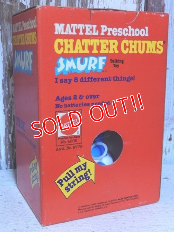 画像5: ct-151201-07 Smurf / Mattel 1983 Chatter Chums (Box)