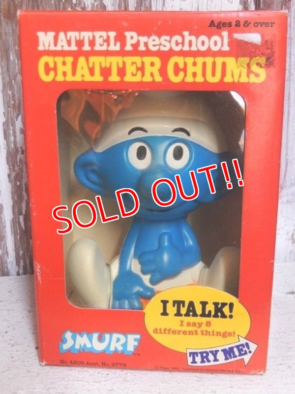 画像1: ct-151201-07 Smurf / Mattel 1983 Chatter Chums (Box)