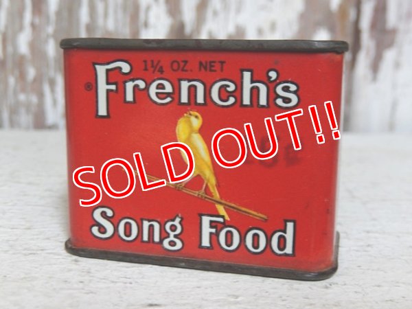 画像1: dp-151201-20 French's / Vintage Song Food Can