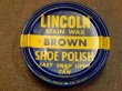 画像1: dp-151201-09 Lincoln / Shoe Polish Can "Brown"