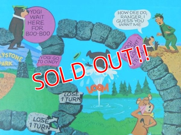 画像10: ct-151201-14 Yogi Bear / Milton Bradley 70's Yogi Bear Game