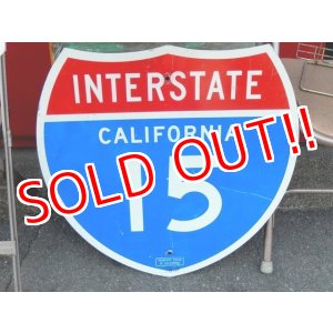 画像: dp-151201-32 INTERSTATE Sign "California 15"