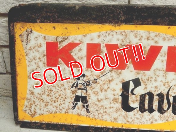 画像3: dp-151220-06 KIWI / Vintage Metal Sign