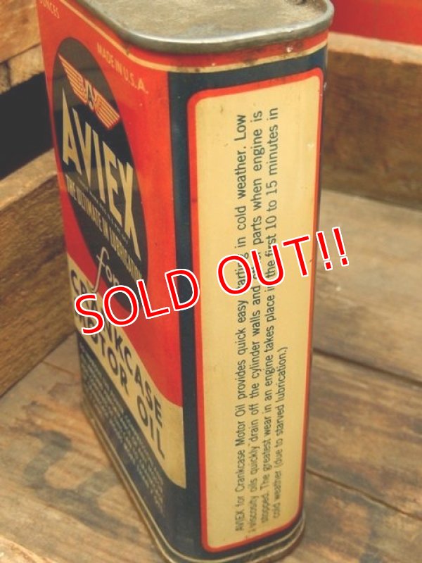 画像5: dp-151220-05 AVIEX / Vintage Motor Oil Can