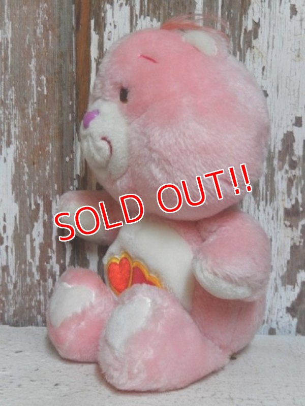 画像3: ct-151014-32 Care Bears / Kenner 80's Love-a-lot Bear Plush Doll