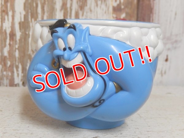 画像1: ct-151208-17 Aladdin / Genie 90's Plastic Mug