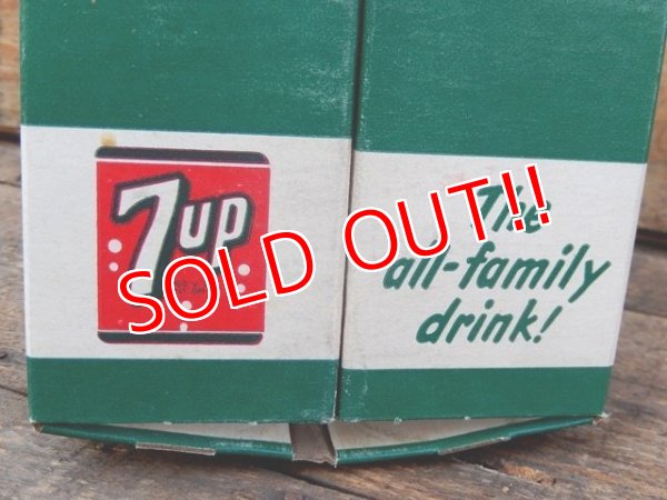 画像5: dp-151224-04 7up / Vintage Paper Bottle Carrier