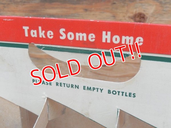 画像4: dp-151224-04 7up / Vintage Paper Bottle Carrier