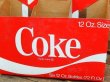 画像2: dp-151224-04 Coca Cola / Vintage Paper Bottle Carrier