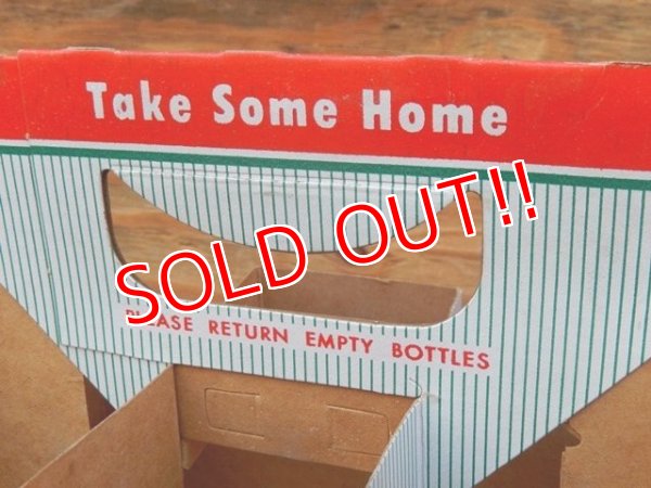 画像5: dp-151224-04 7up / Vintage Paper Bottle Carrier