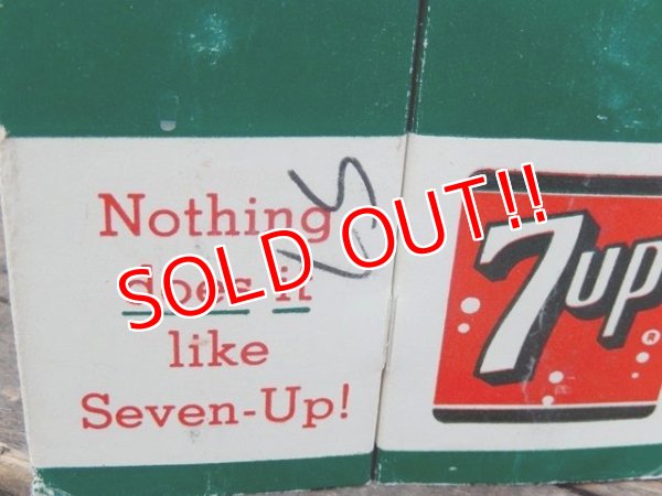 画像5: dp-151224-04 7up / Vintage Paper Bottle Carrier