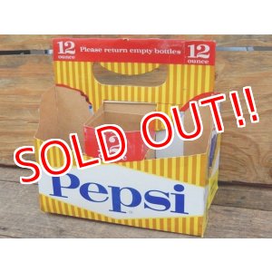画像: dp-151224-04 Pepsi Cola / Vintage Paper Bottle Carrier
