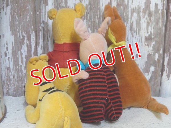 画像7: ct-160106-11 Winnie the Pooh / 60's Plush Doll Set