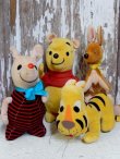 画像1: ct-160106-11 Winnie the Pooh / 60's Plush Doll Set