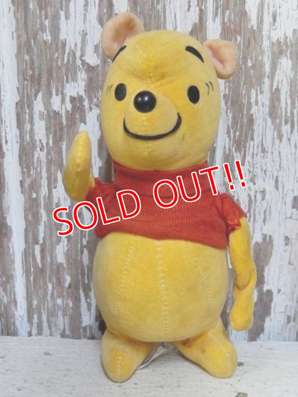 画像2: ct-160106-11 Winnie the Pooh / 60's Plush Doll Set