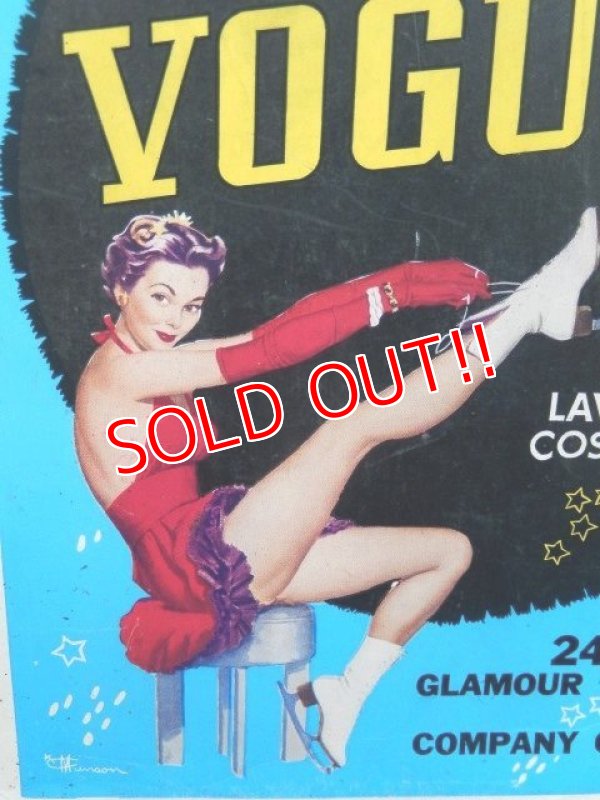 画像2: dp-160106-11 ICE VOGUES / 1954 Poster