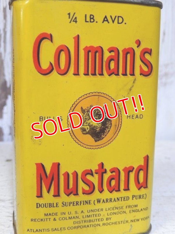 画像4: dp-160106-07 Colman's / Vintage Mustard Can