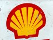 画像2: dp-160113-01 Shell / 80's〜 W-side Metal Sign