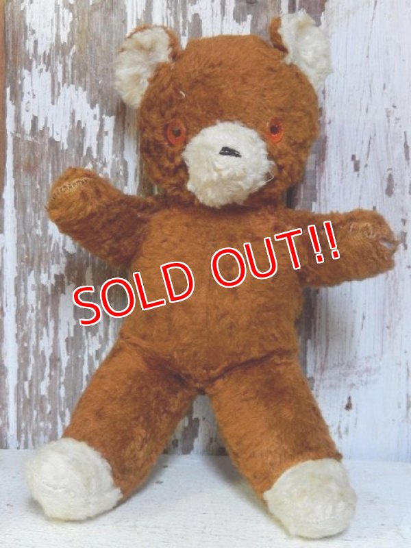 画像1: ct-160120-03 Vintage Bear Plush Doll