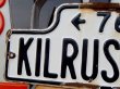 画像2: dp-160120-08 Vintage EnameI Road Sign "KILRUSH AVE."