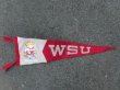 画像2: dp-160120-25 WSU / Vintage College Pennant