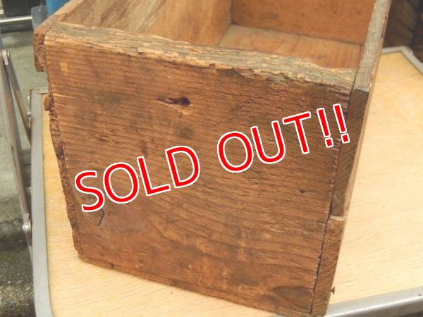 画像4: dp-160201-11 Lucky Bite Shop / Vintage Wood Box