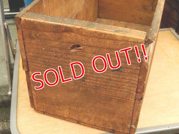 画像3: dp-160201-11 Lucky Bite Shop / Vintage Wood Box