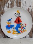 画像1: ct-151213-17 Donald Duck,Goofy and Donald's Nephews / 70's Plastic Plate