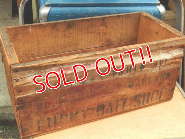 画像2: dp-160201-11 Lucky Bite Shop / Vintage Wood Box