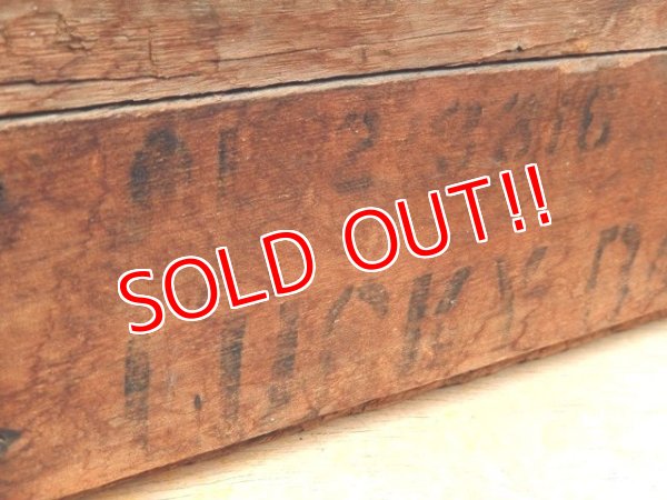 画像5: dp-160201-11 Lucky Bite Shop / Vintage Wood Box