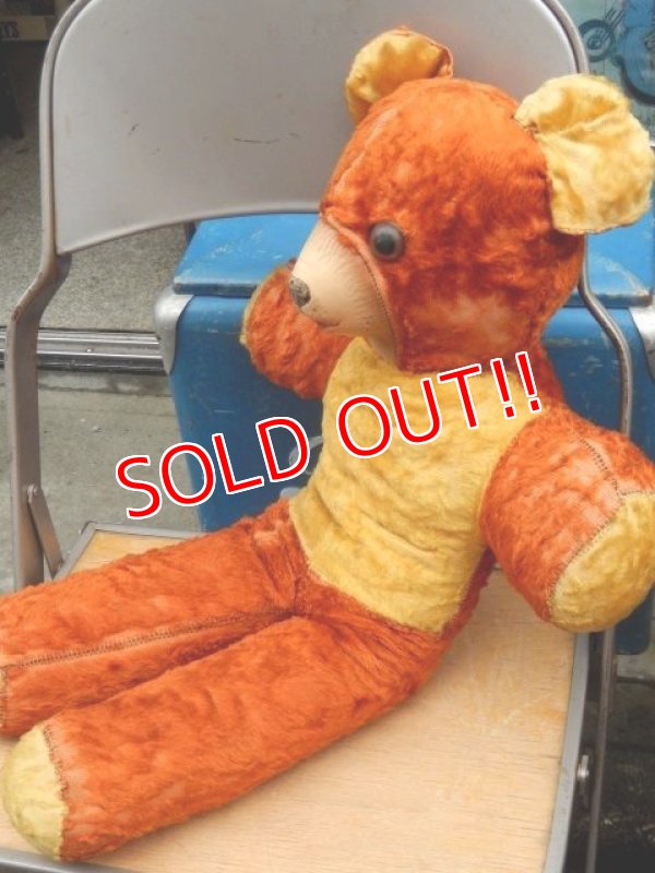 画像3: ct-160201-09 Vintage Bear Stuffed Doll