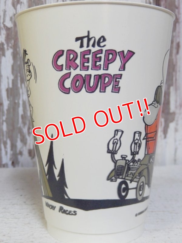 画像2: ct-160113-30 Wacky Races / 7 ELEVEN 70's Plastic Cup "The Creepy Coupe"