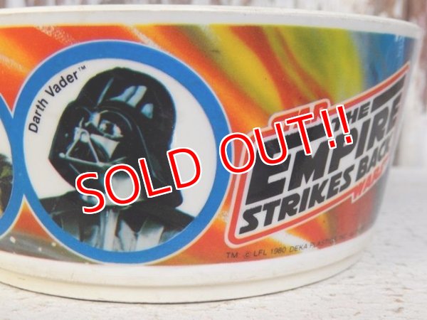 画像6: ct-160106-27 STAR WARS /The Empire Strikes Back 80's DEKA Plastic Bowl