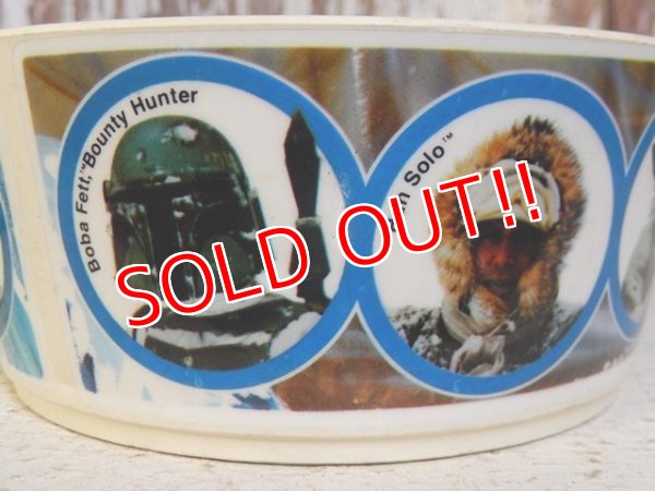 画像4: ct-160106-27 STAR WARS /The Empire Strikes Back 80's DEKA Plastic Bowl