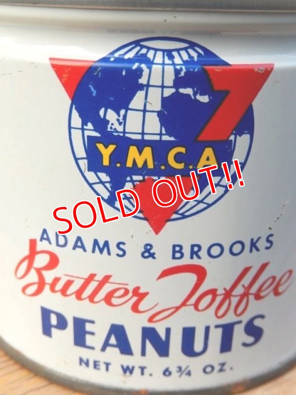 画像4: dp-160203-14 Adams & Brooks YMCA / Butter Toffee Peanuts Can
