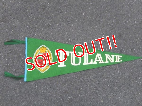 画像1: dp-160203-07 College Pennant "TULANE"