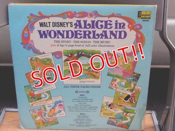 画像4: ct-162011-17 Alice in Wonderland / 60's Record
