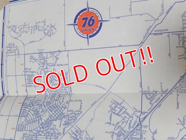 画像4: dp-160301-07 76UNION / 60's Road Map "Sacramento"