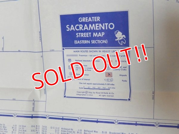 画像3: dp-160301-07 76UNION / 60's Road Map "Sacramento"