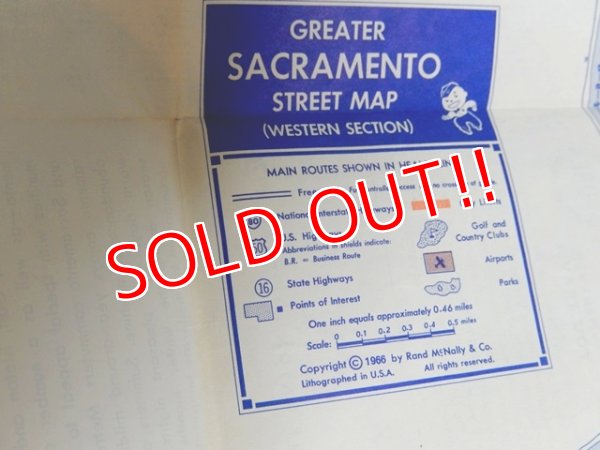 画像6: dp-160301-07 76UNION / 60's Road Map "Sacramento"