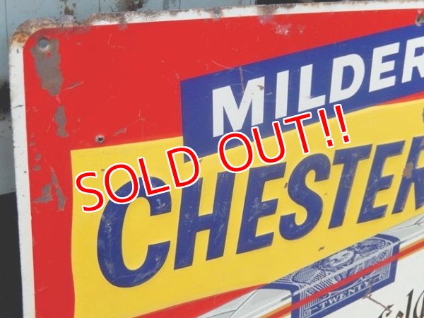 画像3: dp-160302-18 Chesterfield / 50's-60's Metal Sign