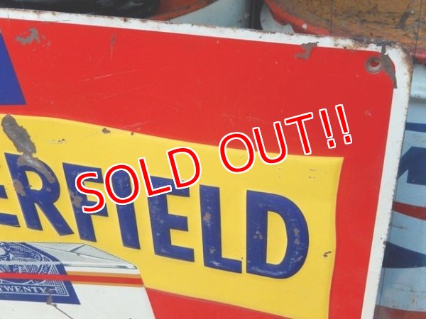 画像4: dp-160302-18 Chesterfield / 50's-60's Metal Sign