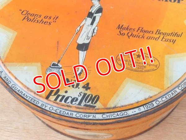 画像3: dp-160302-07 O-Cedar / early 30's Tin Can