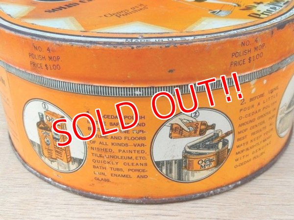 画像5: dp-160302-07 O-Cedar / early 30's Tin Can