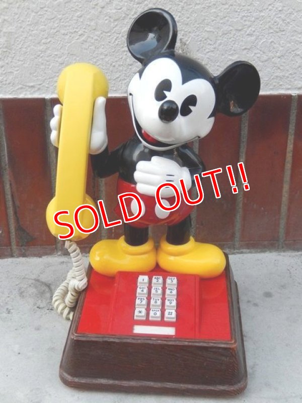 画像1: ct-160301-01 Mickey Mouse / 70's Phone