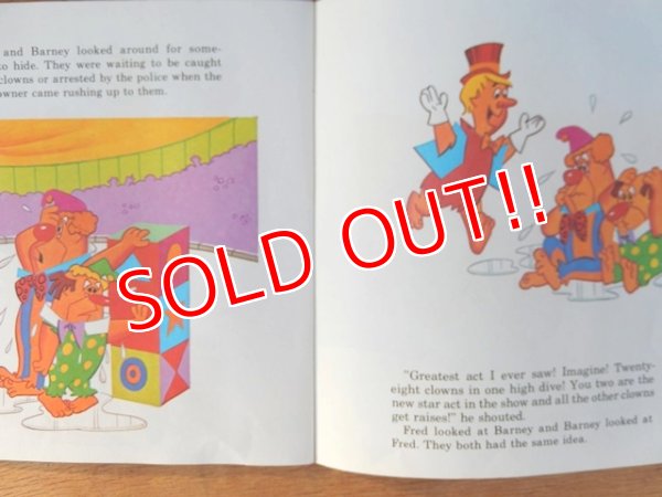 画像7: ct-160301-09 The Flintstones / 70's "Fred & Barney in Circus Fun" Book and Record