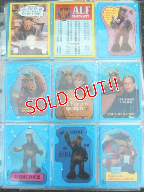 画像6: ct-151208-70 ALF / Topps 1987 Trading Card & Sticker Complete Set