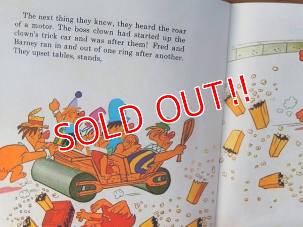 画像6: ct-160301-09 The Flintstones / 70's "Fred & Barney in Circus Fun" Book and Record