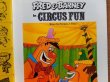 画像2: ct-160301-09 The Flintstones / 70's "Fred & Barney in Circus Fun" Book and Record