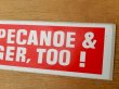 画像3: dp-160309-02 Esso Tiger / 60's-70's Bumper Sticker (A)